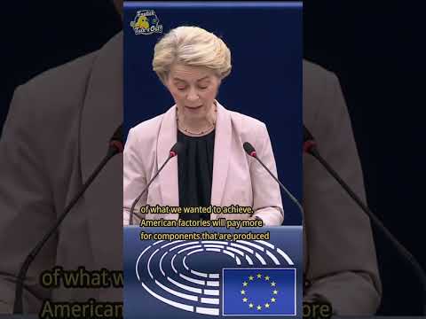 ⚖️ The Cost of Tariffs | EC President von der Leyen: Unite for the Prosperity of Europe.