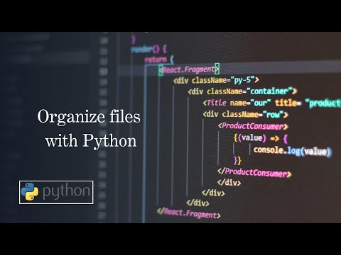 Organize Files With Python Script Step By Step Tutorial