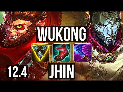 WUKONG & Senna vs JHIN & Janna (ADC) | 3/1/6, 1.5M mastery | EUW Master | 12.4