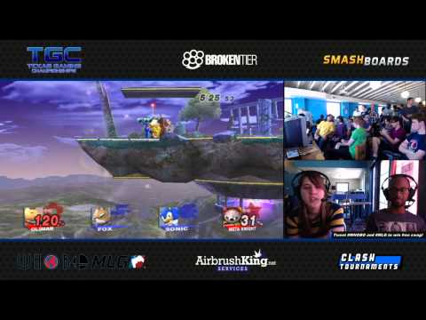 WHOBO MLG - CT ZeRo + CT TLoc Denti vs MegaFox + Espy - Winners Semis - SSBB