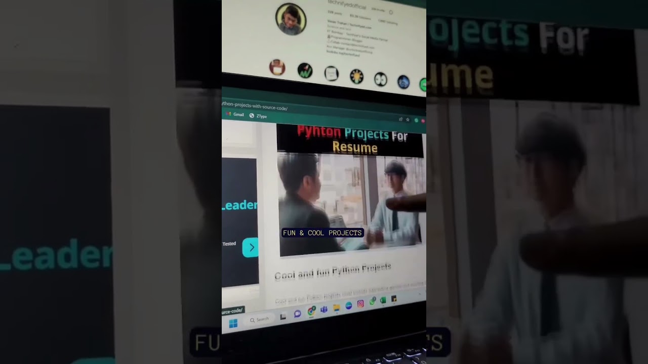 Free python 100 projects with source code. #python # #viral #programming #trending #trendingshorts