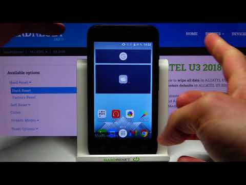 Cómo entrar y salir del modo seguro en ALCATEL U3 - quitar modo seguro