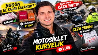 Ys Kuryelik Yapıyorum! Günlük Kazancım ve Yediğim Trafik Cezası 😱