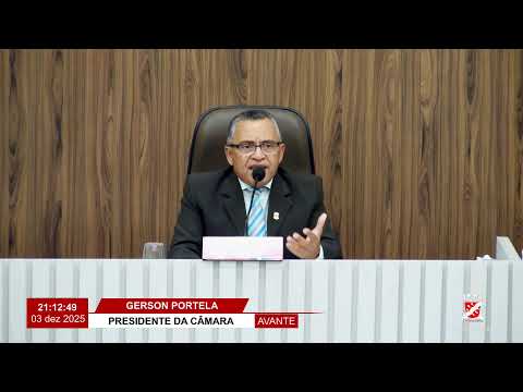 🔴 Sessão Solene | 03 de Dezembro 2025