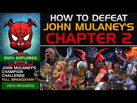 How to EASILY defeat John Mulaney's Challenge Chapter 2 Full Breakdown - Marvel Contest of Champions