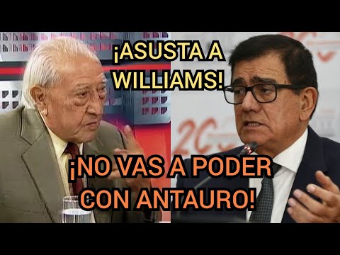 ANTAURO HUMALA VA A FRUSTRAR LOS PLANES DE JOSÉ WILLIAMS