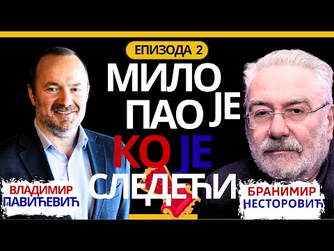 Branimir Nestorović - Prvi sam podržao studente - Мило је пао 02