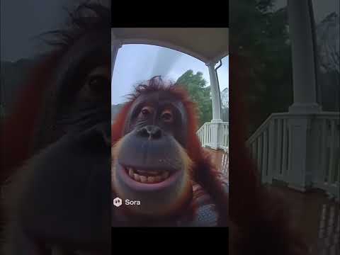 Uh oh stinky OOOWAOOHOA #monkey #funny #ai #memes