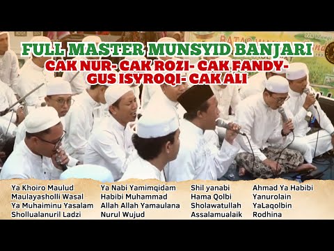 MAJELIS AZZAHIR duet VOKAL BANJARI JATIM || Cak Fandy,Cak Rozi,Cak Nur,Gus Roqi |FULL ALBUM SHOLAWAT