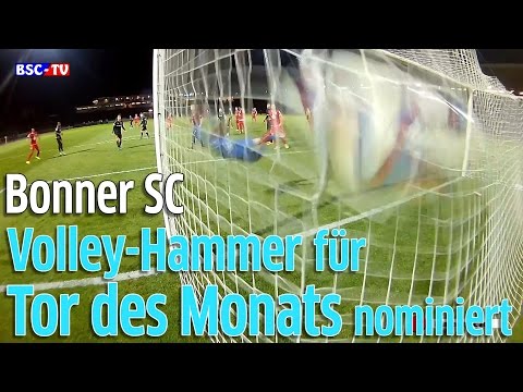 Bonner SC gegen Alemannia Aachen: Dario Schumacher für ARD Sportschau Tor des Monats nominiert