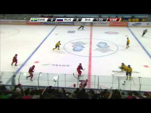 Sweden - Russia (SF) 3-2 PS - 2013 IIHF Ice Hockey U20 World Championship