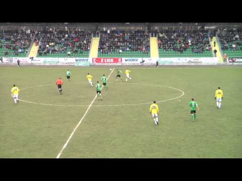 STAL STALOWA WOLA - MOTOR LUBLIN 3:2 (0:1) 08-03-2014 r. II połowa cz. 1