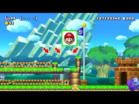 Super Mario Maker 2 🔧 Endless Challenge 3785 - 3792