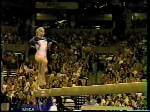 Vanessa Atler Balance Beam - 2000 US Olympic Trials Day 2