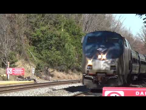 Railfanning Vacation 11/21/22-11/26/22 Ft:Amtrak 160 * Pepsi Can Phase III*, Amtrak 642 *veterans*