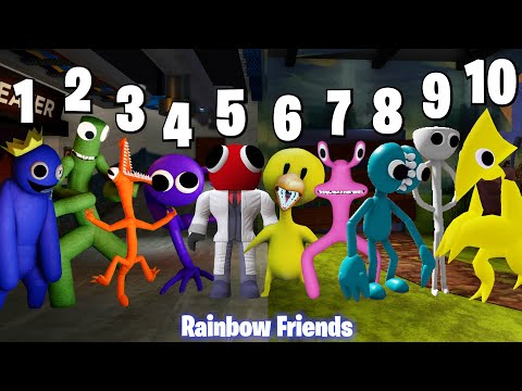 NEW RAINBOW FRIENDS All Phases - Friday Night Funkin' (RAINBOW FRIENDS CHAPTER 2)
