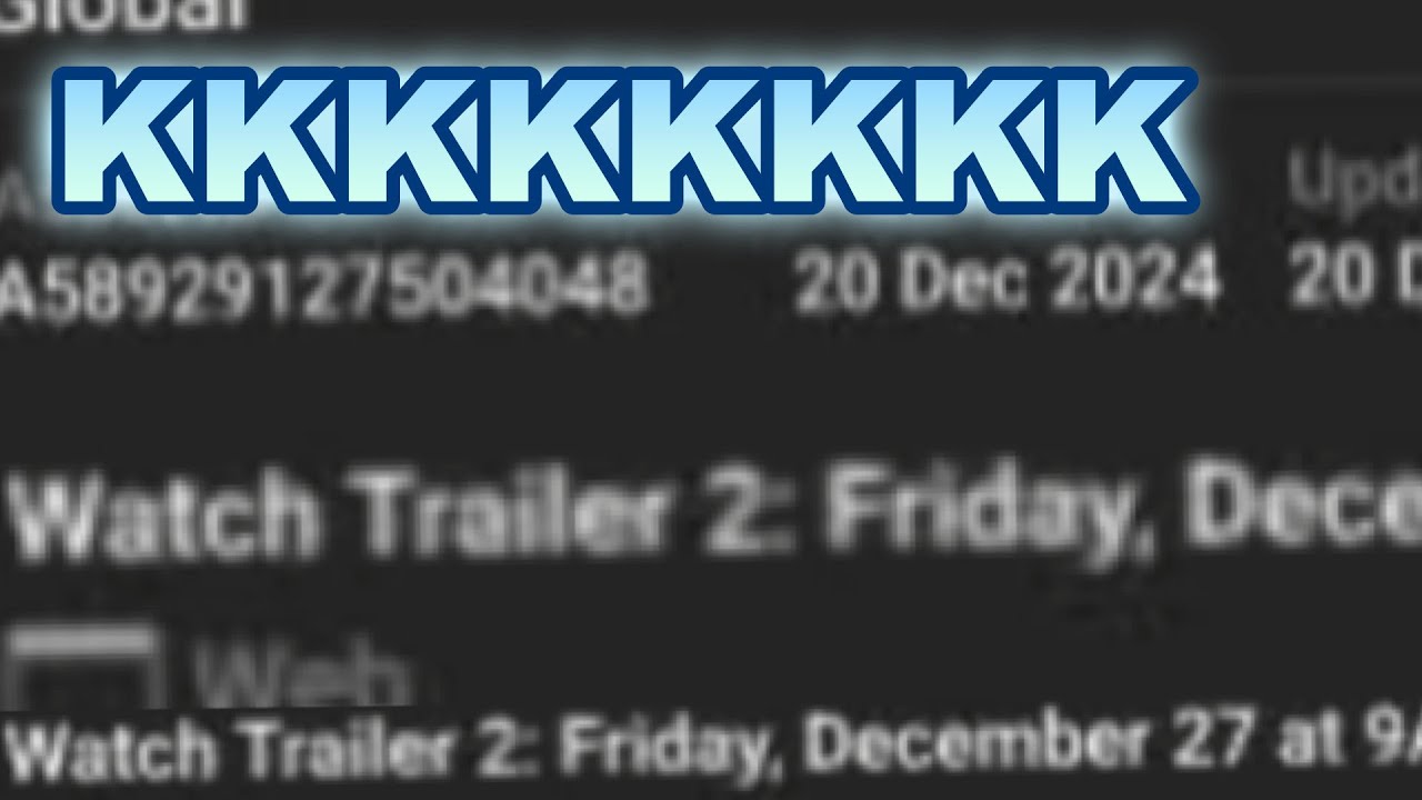 Sobre o tal "TRAILER 2 GTA 6 UPADO" que estão falando aí...