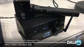 Video thumbnail for Dale Pro Audio - AKG DMS 100 and 300 Wireless at Winter NAMM 2019 by DaleProAudio