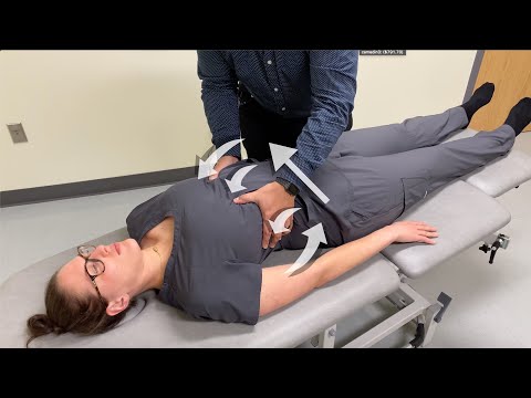 OMT: Myofascial Release - Thoracoabdominal Diaphragm (Supine-Bilateral; MFR)
