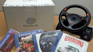 Sega Dreamcast - Racing Retro Fun - Race Controller 🙌