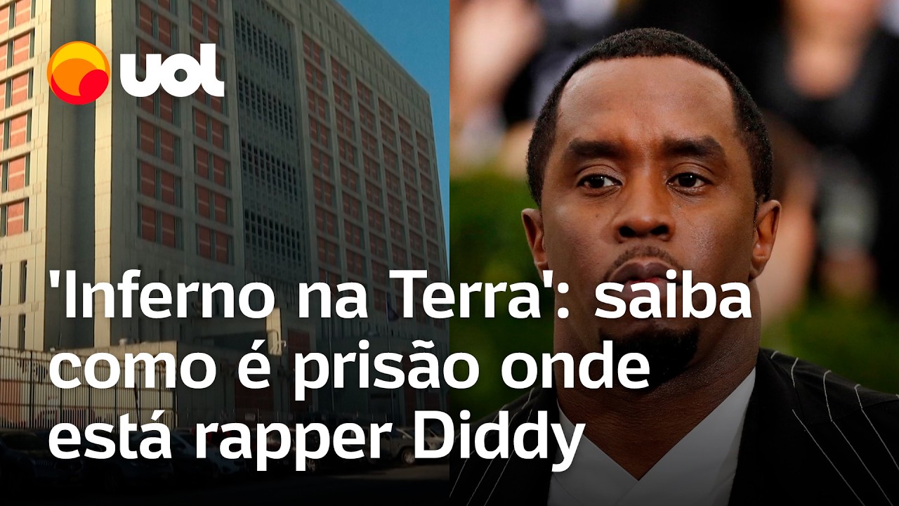 Diddy está preso na cadeia considerada o ‘inferno na terra’ que já abrigou R. Kelly e outros famosos