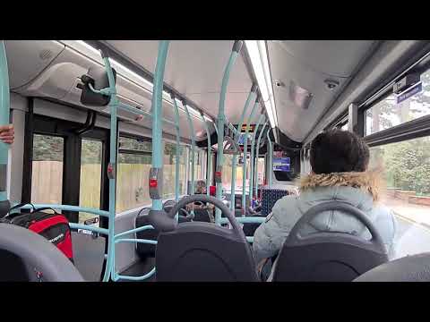 London Bus Route 465 Ride (Dorking Direction) 2 March 2021