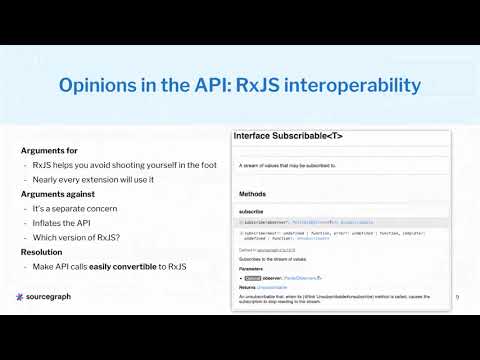 First Slice! Sourcegraph and The Making of the Sourcegraph Extension API