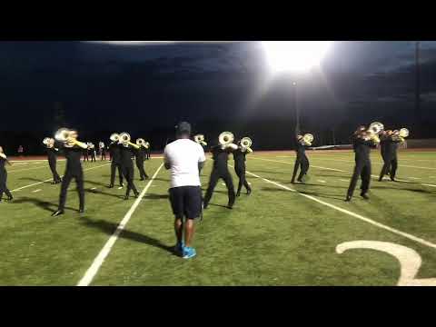 2019 Blue Devils Horn Line - Live in the LOT