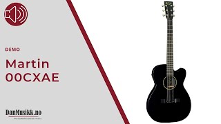 Video thumbnail for Martin 00CXAE Halv Akustisk Western Gitar Svart - DanMusikk.no by DanMusikk.no