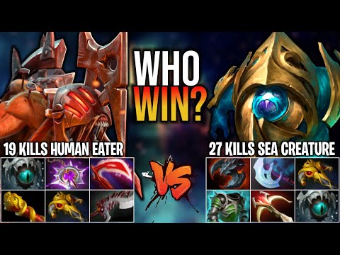 (DUAL PERSPECTIVE) EPIC LATE GAME CARRY BATTLE LIFESTEALER 19 KILLS VS MORPHLING 27 KILL | DOTA 2