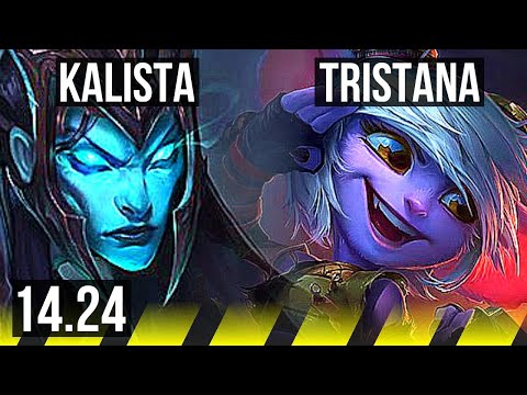 KALISTA & Nami vs TRISTANA & Karma (ADC) | Legendary | KR Diamond | 14.24