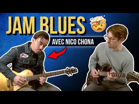 On a tapé la jam blues avec Nico Chona de @ToneFactory