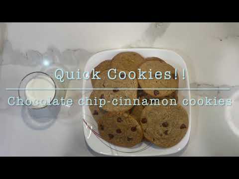 Cooking Shorts: Quick Chocolate Chip Cookies (eggless)