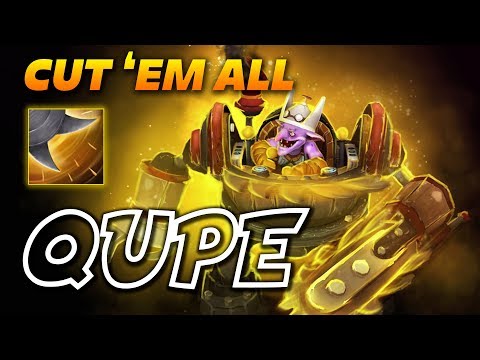 QUPE TIMBERSAW [not pudge!!!?] Dota 2 Pro Gameplay