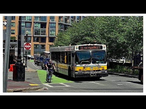 MBTA D40LF 0610 On Route 111