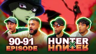 THE KING IS HERE!! | Hunter x Hunter Episode 90 & 91 | FIRST TIME REACTION