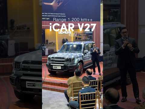 iCAR V27, SUV dengan sistem REEV berjarak tempuh 1.200 km. Cocok harga berapa nih?