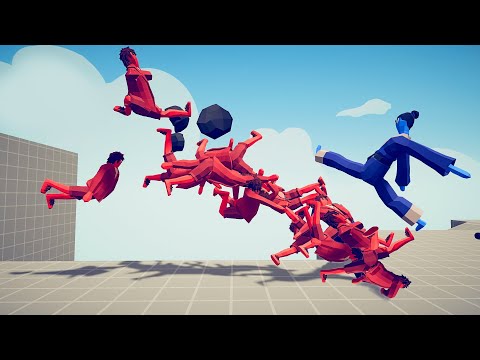 TAEKWONDO & CANNON AGAINST 6 DIFFERENT UNITS | TABS - Totally Accurate Battle Simulator