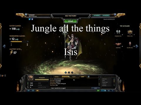Smite: Jungle all the things part 40 - Isis
