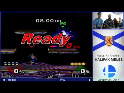 [Nexus RR] Homie (Falcon, Fox) vs Wez (Doc, Peach)