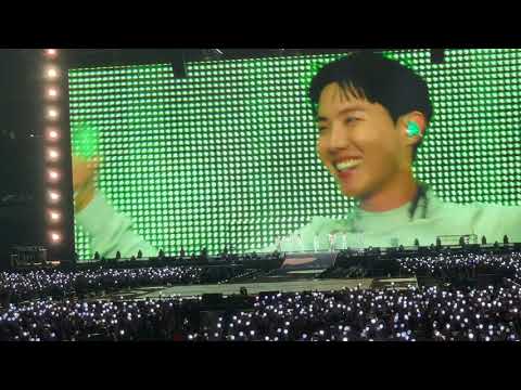 BTS (방탄소년단) 211127 Permission To Dance on Stage Concert; Opening Ments [4K Fancam]