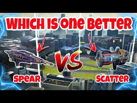 [WR]🔥 [Nerf] Spear VS Scatter Weapon Comparison |War Robots|