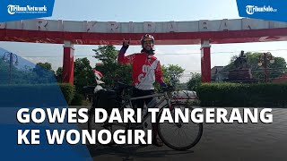 Pemuda Asal Wonogiri Rayakan HUT ke-76 RI dengan Cara Mudik dari Tangerang Pakai Sepeda