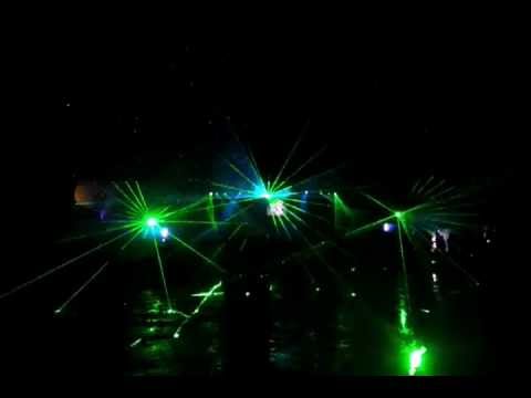 halloween party 2012 krma/itf/intoxytek/ffb/psykotik bzh/korrigans show laser by Laser Impact