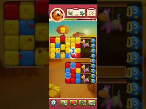 Toon Blast Level 1756 No Boosters Series