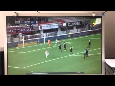 Wereldgoal Van Veen bij FC Oss-De Graafschap