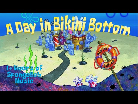 A Day in Bikini Bottom | SpongeBob ASMR Music & Ambience