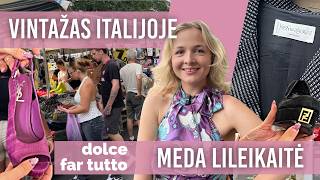 Kodėl geriausią vintažą verta pirkti Italijoje? Geriausi mados radiniai ir kainos su stiliste Meda
