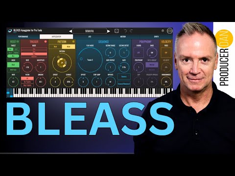 Using the BLEASS ARPEGGIATOR Midi Plugin Now in PRO TOOLS!