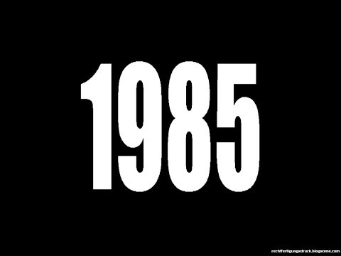 Fragrantic timeline - 1985